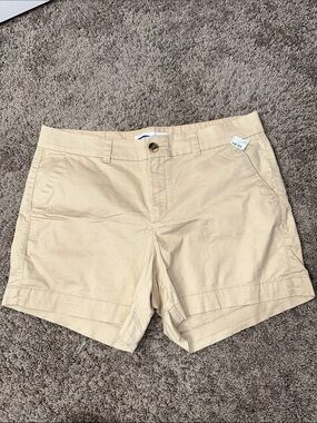 Old Navy Women's Khaki Casual Cotton Shorts